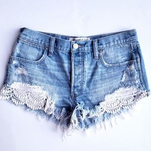 Abercrombie & Fitch High Rise Festival Shorts
